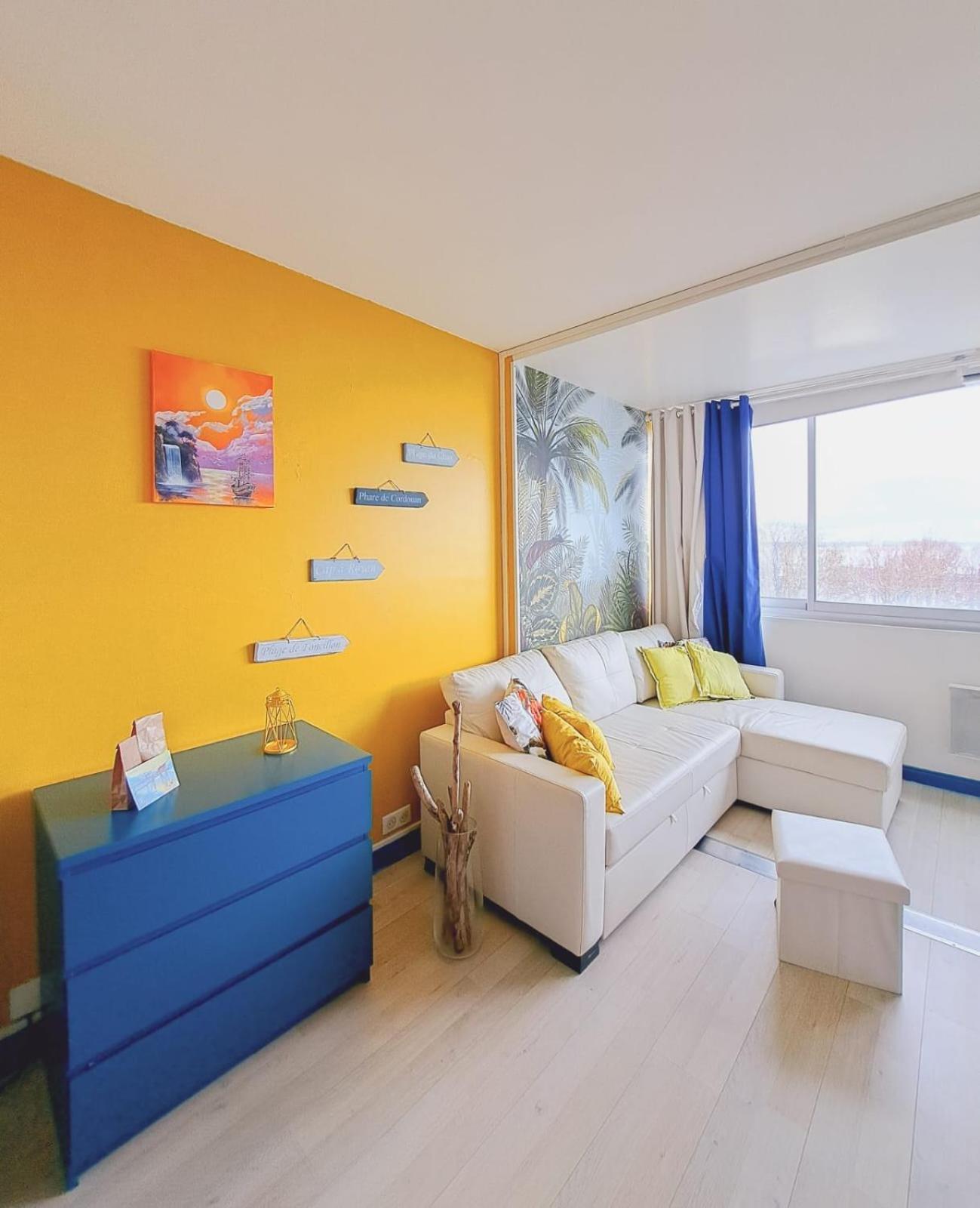 L'Escale - Vue Mer, Plage, Centre Ville, Ideal Pour Couple Royan Luaran gambar