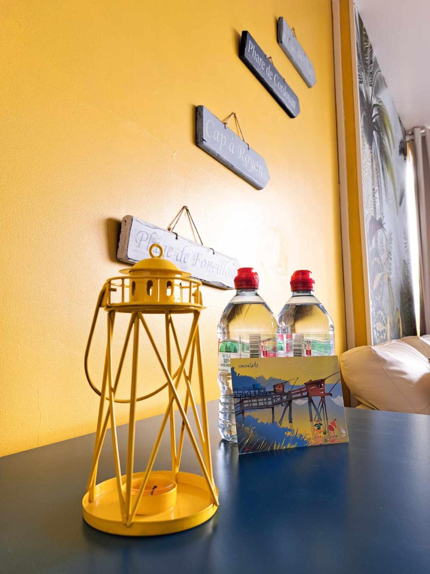 L'Escale - Vue Mer, Plage, Centre Ville, Ideal Pour Couple Royan Luaran gambar
